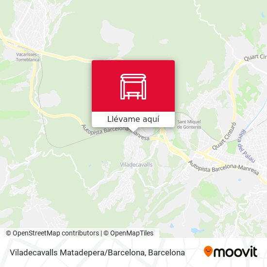 Mapa Viladecavalls Matadepera / Barcelona