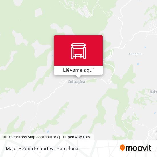 Mapa Major - Zona Esportiva