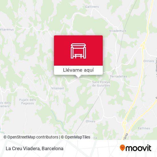 Mapa La Creu Viadera