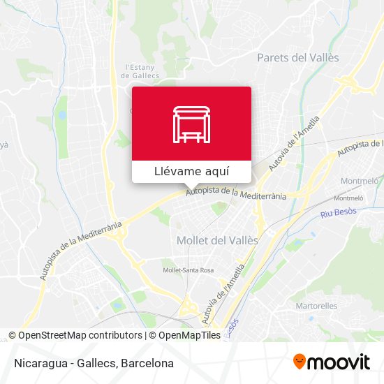 Mapa Nicaragua - Gallecs