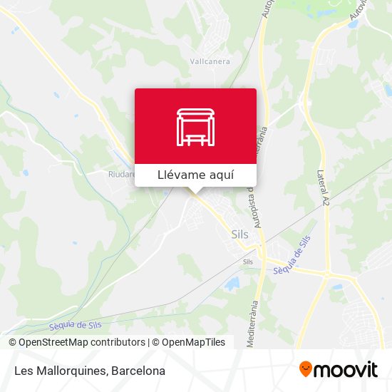 Mapa Les Mallorquines