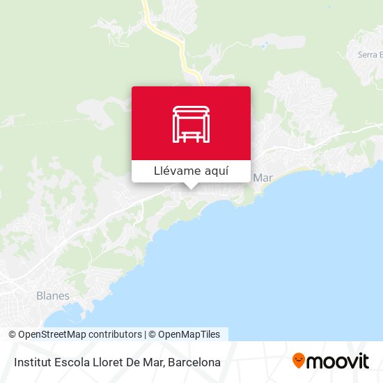 Mapa Institut Escola Lloret De Mar