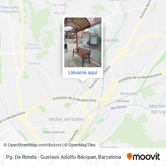 Mapa Pg. De Ronda - Gustavo Adolfo Bécquer
