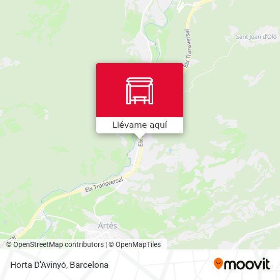 Mapa Horta D'Avinyó