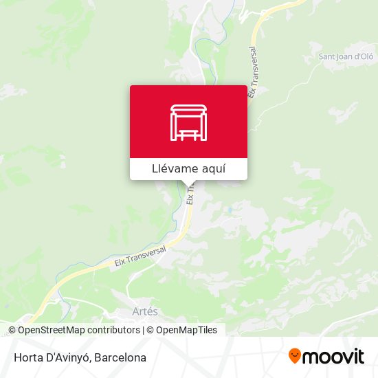 Mapa Horta D'Avinyó