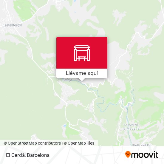 Mapa El Cerdà