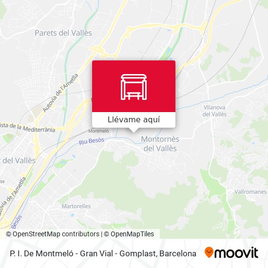 Mapa P. I. De Montmeló - Gran Vial - Gomplast