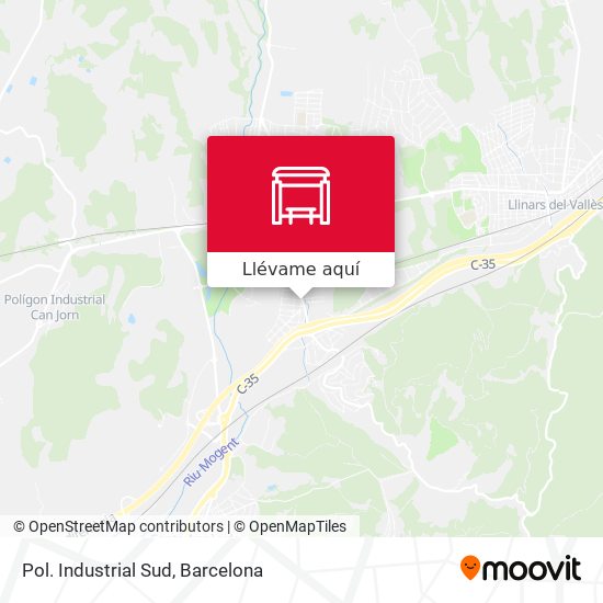 Mapa Pol. Industrial Sud