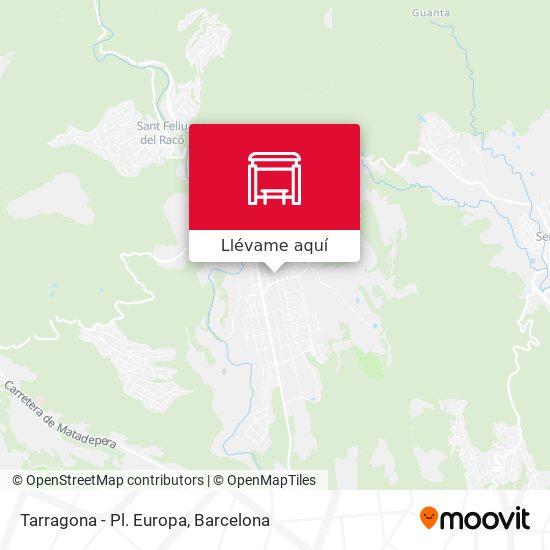 Mapa Tarragona - Pl. Europa