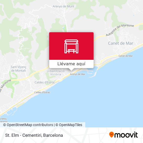 Mapa St. Elm - Cementiri