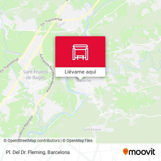 Mapa Pl. Del Dr. Fleming