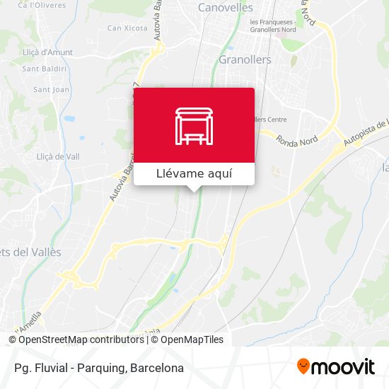 Mapa Pg. Fluvial - Parquing