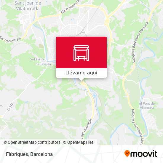 Mapa Fàbriques