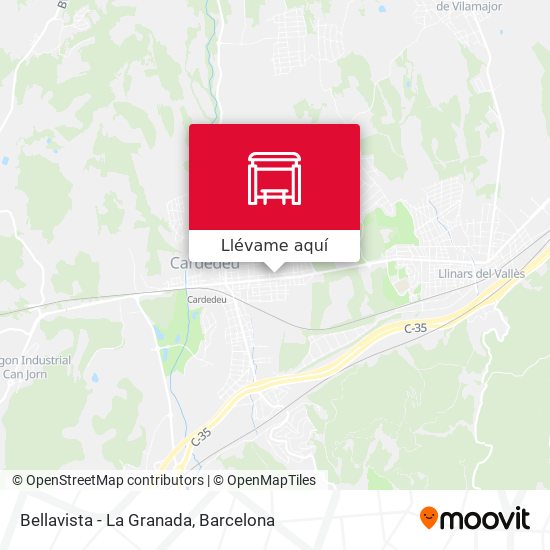 Mapa Bellavista - La Granada