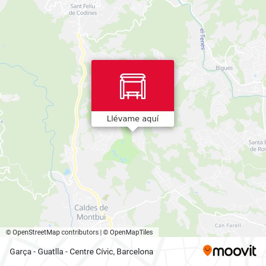 Mapa Garça - Guatlla - Centre Cívic