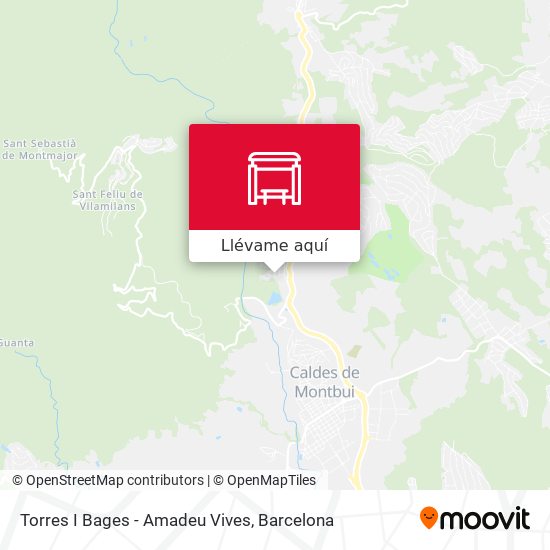 Mapa Torres I Bages - Amadeu Vives