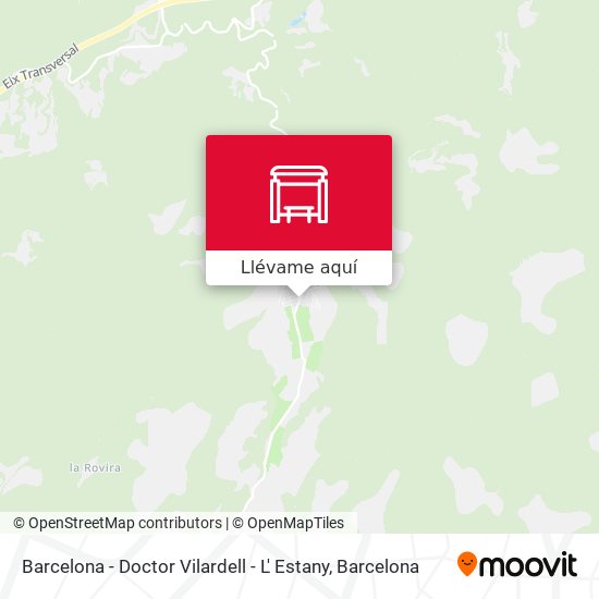 Mapa Barcelona - Doctor Vilardell - L' Estany