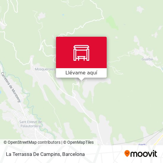 Mapa La Terrassa De Campins