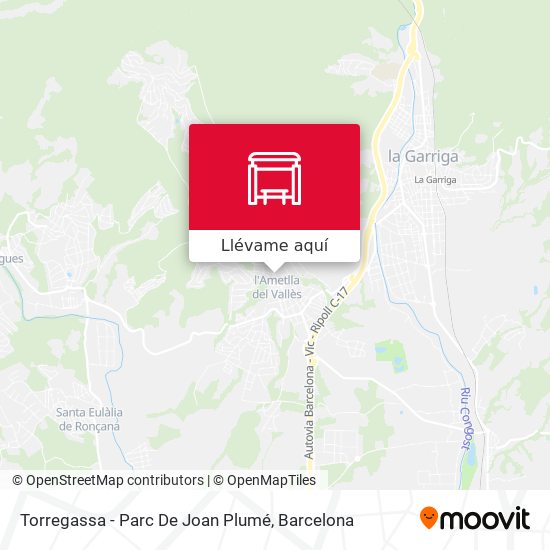 Mapa Torregassa - Parc De Joan Plumé