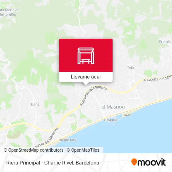 Mapa Riera Principal - Charlie Rivel