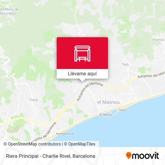 Mapa Riera Principal - Charlie Rivel