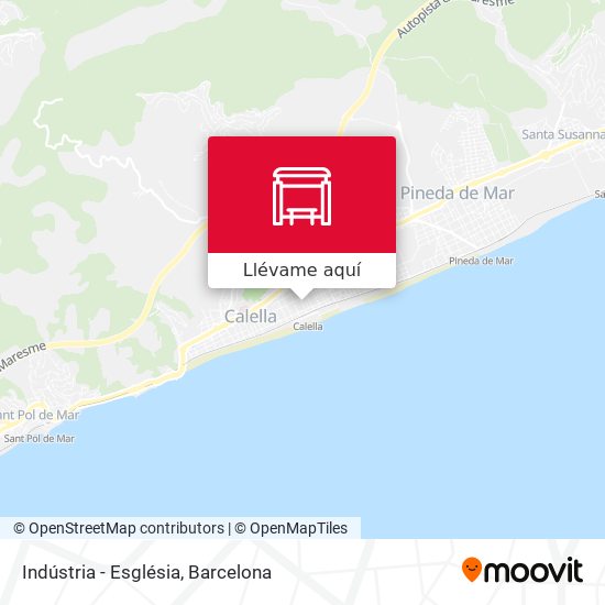Mapa Indústria - Església