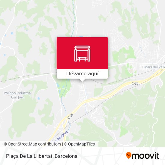 Mapa Plaça De La Llibertat