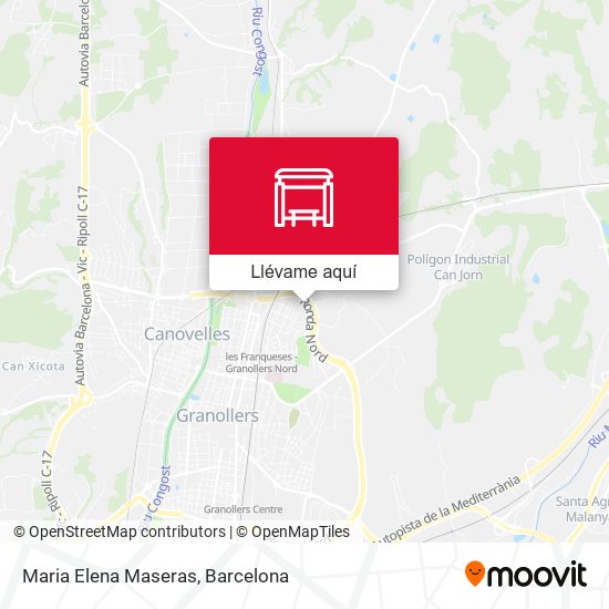 Mapa Maria Elena Maseras