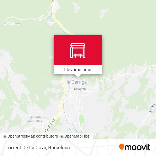 Mapa Torrent De La Cova