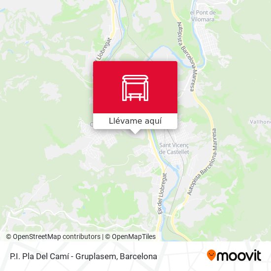 Mapa P.I. Pla Del Camí - Gruplasem