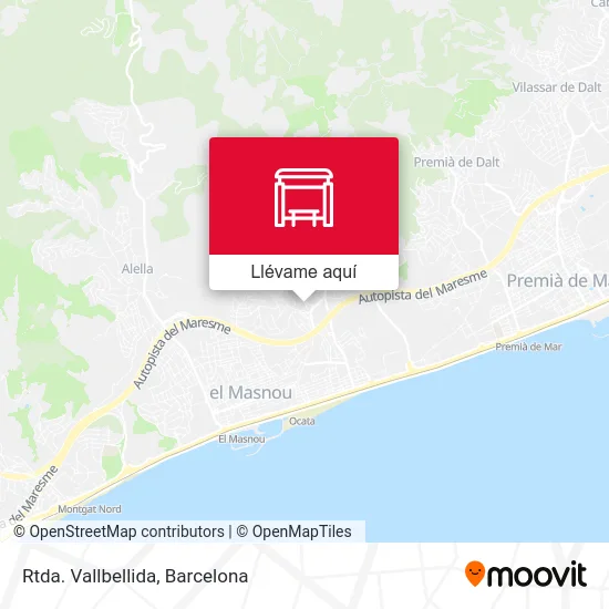 Mapa Rtda. Vallbellida