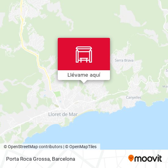 Mapa Porta Roca Grossa
