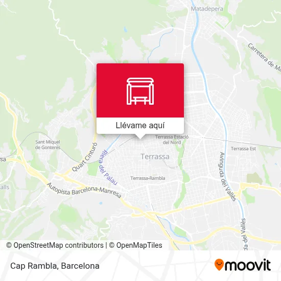 Mapa Cap Rambla