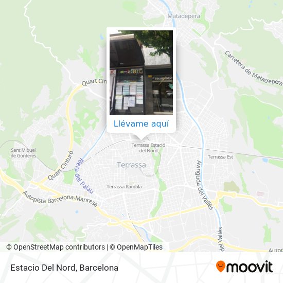 Mapa Estacio Del Nord