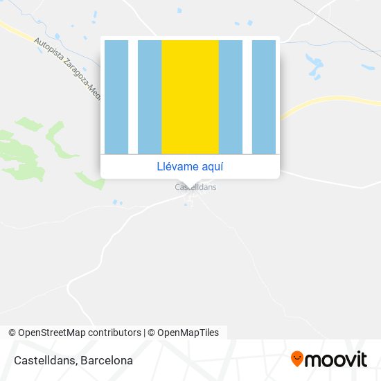 Mapa Castelldans