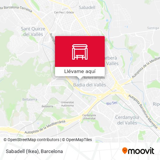 Mapa Sabadell (Ikea)