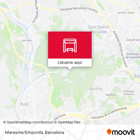 Mapa Maresme/Empordà