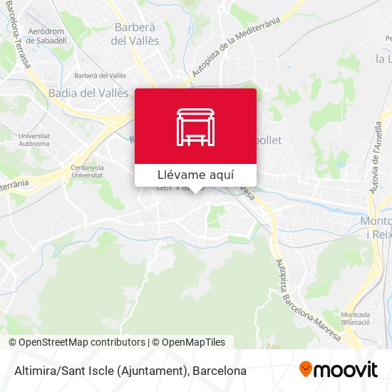 Mapa Altimira / Sant Iscle (Ajuntament)