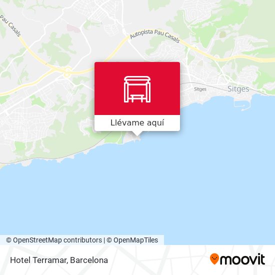 Mapa Hotel Terramar