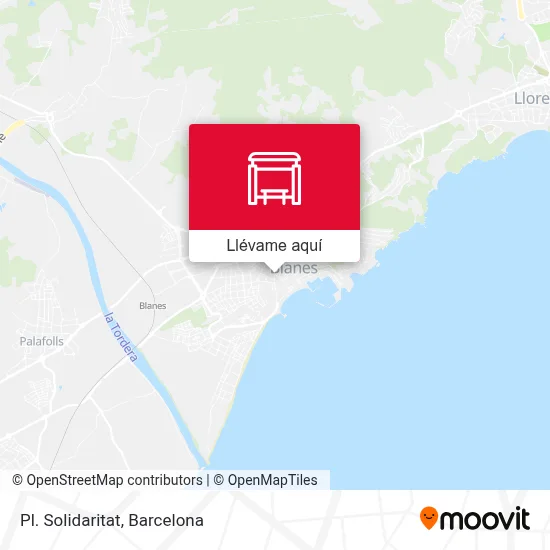 Mapa Pl. Solidaritat