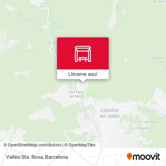 Mapa Vallès-Sta. Rosa