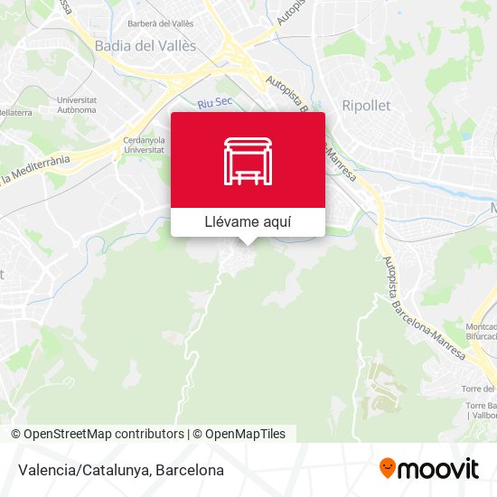 Mapa Valencia/Catalunya
