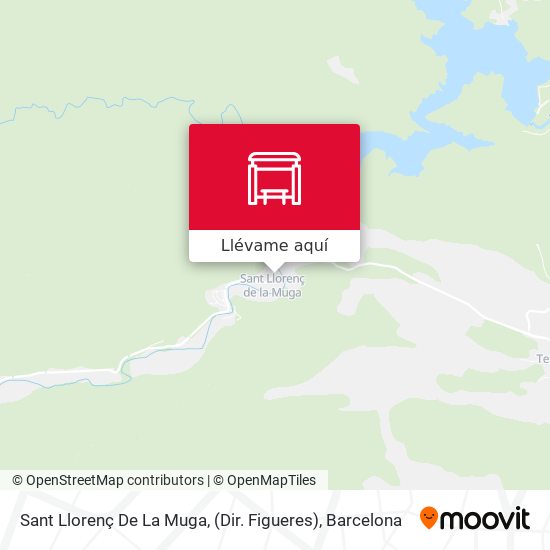Mapa Sant Llorenç De La Muga, (Dir. Figueres)