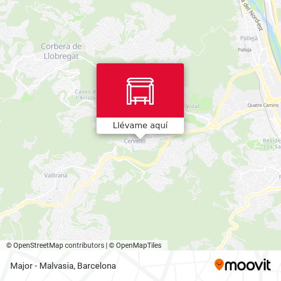 Mapa Major - Malvasia