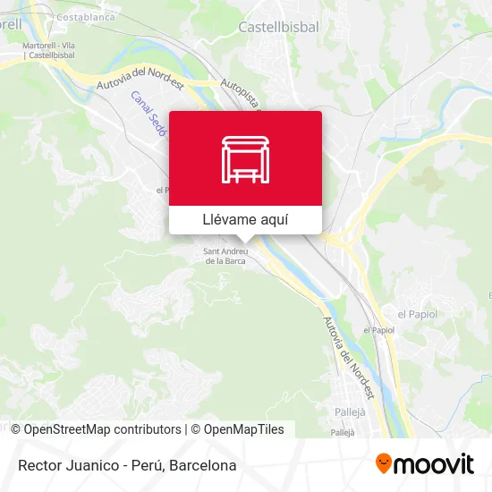 Mapa Rector Juanico - Perú