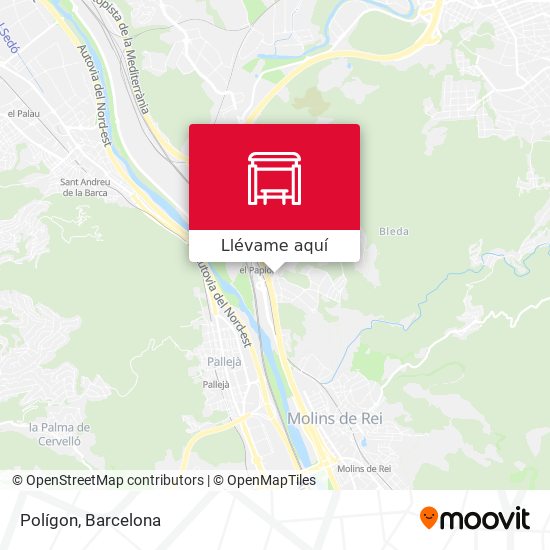 Mapa Polígon