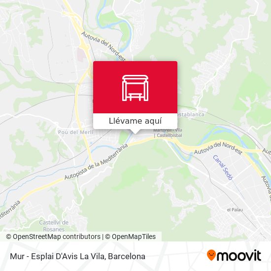 Mapa Mur - Esplai D'Avis La Vila