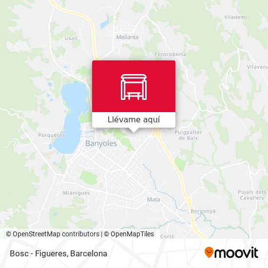 Mapa Bosc - Figueres