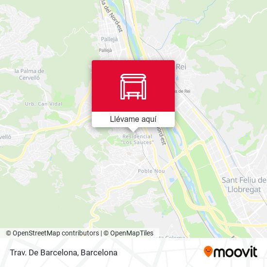 Mapa Trav. De Barcelona