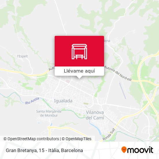 Mapa Gran Bretanya, 15 - Itàlia